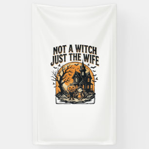 Halloween Vrouw Shirt Vintage Spookhuis Ontwerp Spandoek