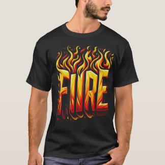 Halloween vuur en ijs bijpassende paren kostuum t-shirt