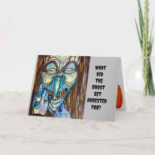 HALLOWEEN, WAAROM WERD DE GEEST GEARRESTEERD? KAART