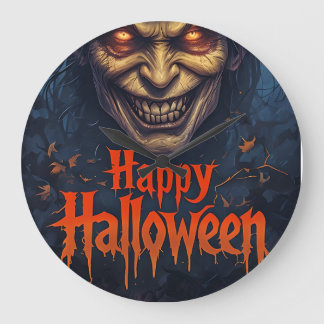 Halloween Wall Art Clock Grote Klok