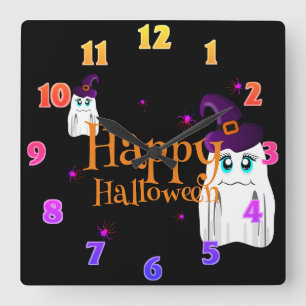 Halloween Wall klok