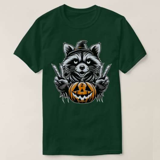 Halloween  wasbeer maken t-shirt (Design voorkant)
