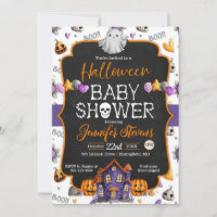 Halloween Waterverf Botten Baby shower