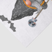 Halloween Waterverf Pumpkin Gnome Tissuepapier (Detail)