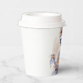 Halloween Waterverf Skeleton Papieren Bekers (Rechts)