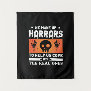 Halloween we maken verschrikkingen op wandkleed