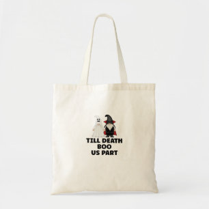 Halloween Wedding Jubileum - Till Death Boo Us Tote Bag