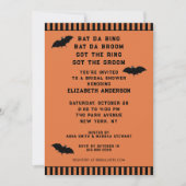Halloween Wedding Shower-uitnodiging Kaart (Voorkant)