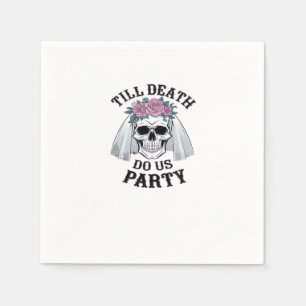 Halloween Wedding Spooky - Till Death Do Us Party Servet