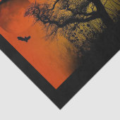 Halloween-weefselpapier met spiekstructuur tissuepapier (Detail)