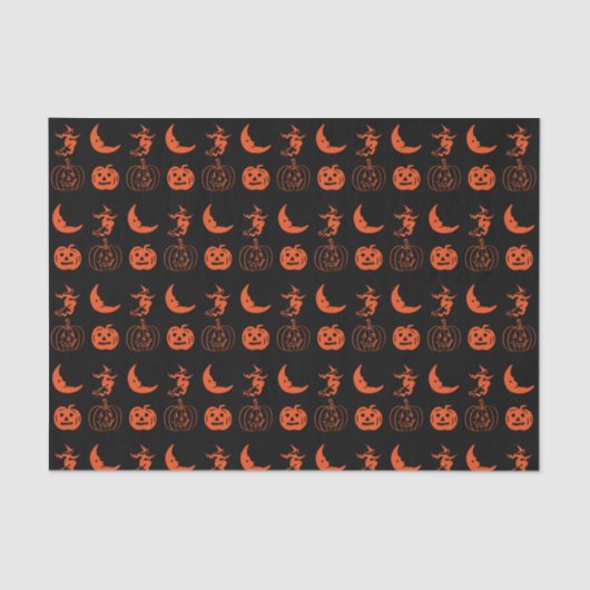 Halloween-weefselpapier Tissuepapier (Voorkant)