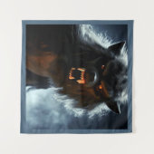 Halloween - Weerwolf 1 Wandkleed (Voorkant (horizontaal))