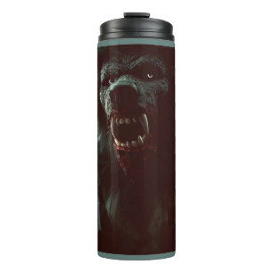 Halloween - Weerwolf 2 Thermosbeker