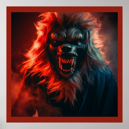 Halloween - Weerwolf 4 Poster (Voorkant)