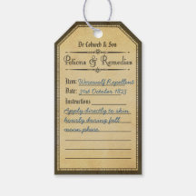 Halloween weerwolf afweermiddel labels