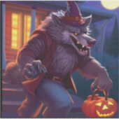 Halloween/weerwolf/herfst/herfst Sticker (Voorkant)