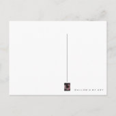 Halloween Welkom ~ Briefkaart / Uitnodigingen (Achterkant)