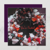 Halloween Welkom - Uitnodigingen (Voorkant / Achterkant)