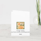 Halloween Wenskaart Kaart (Achterkant)