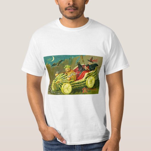  Halloween wenskaart T-shirt (Voorkant)