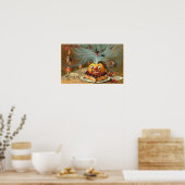  Halloween Wenskaarten Klassieke Posters (Keuken)