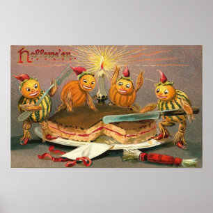Halloween Wenskaarten Klassieke Posters