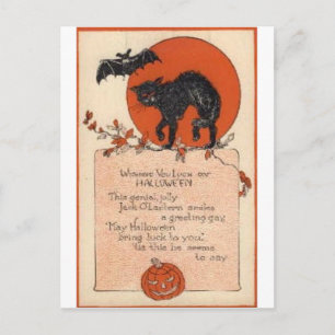 Halloween Wenskaarten Klassieke Posters Briefkaart
