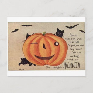 Halloween Wenskaarten Klassieke Posters Briefkaart