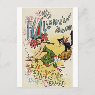 Halloween Wenskaarten Klassieke Posters Briefkaart