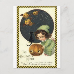 Halloween Wenskaarten Klassieke Posters Briefkaart