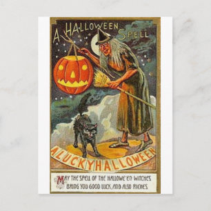 Halloween Wenskaarten Klassieke Posters Briefkaart