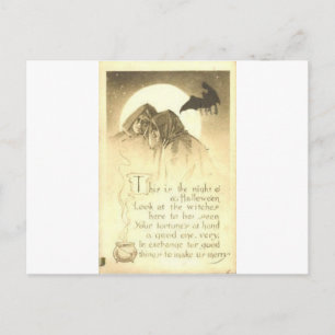 Halloween Wenskaarten Klassieke Posters Briefkaart