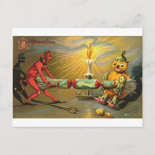 Halloween Wenskaarten Klassieke Posters Briefkaart