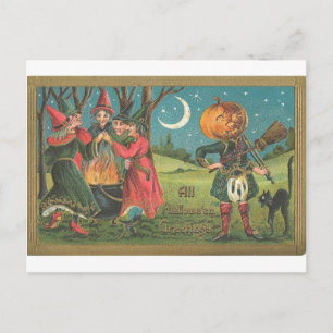 Halloween Wenskaarten Klassieke Posters Briefkaart