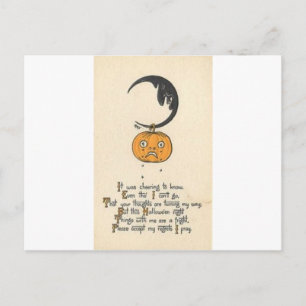 Halloween Wenskaarten Klassieke Posters Briefkaart