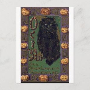 Halloween Wenskaarten Klassieke Posters Briefkaart