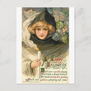 Halloween Wenskaarten Klassieke Posters Briefkaart