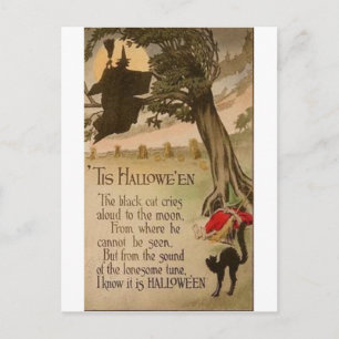 Halloween Wenskaarten Klassieke Posters Briefkaart