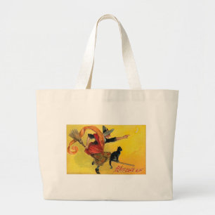 Halloween Wenskaarten Klassieke Posters Grote Tote Bag