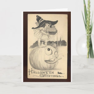 Halloween Wenskaarten Klassieke Posters Kaart