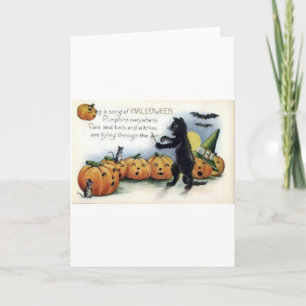 Halloween Wenskaarten Klassieke Posters Kaart