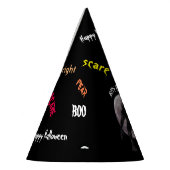 Halloween Werewolf met ballonnen Feesthoedjes (Links)