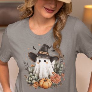 Halloween Western Cowboy Geest Tri-Blend Shirt