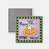 Halloween Whippet Magneet (Voorkant / Achterkant)