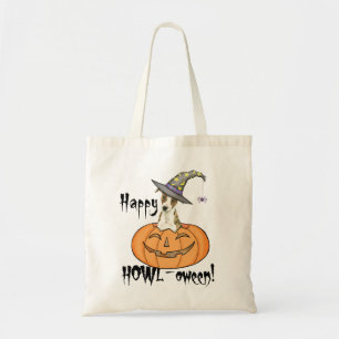 Halloween Whippet Tote Bag