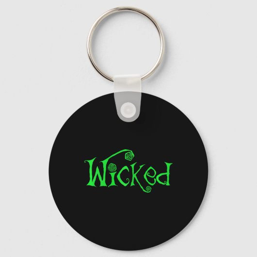 Halloween Wicked Witch Leuk Kostuum Outfit Gift Sleutelhanger (Voorkant)