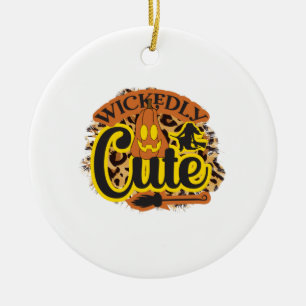 Halloween Wickently Cute Keramisch Ornament