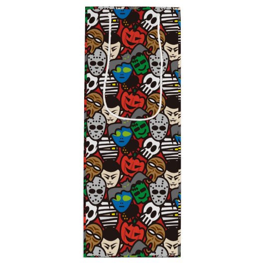 Halloween Wijn Cadeautas (Voorkant)