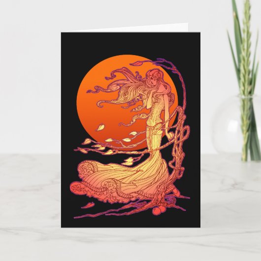 Halloween Wind Kaart (Voorkant)