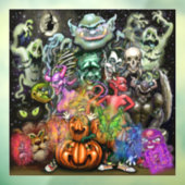 Halloween Window Cling Raamsticker (Vel 3)